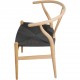 Sæt med 6 Hans Wegner Y-stole CH24 i ask