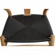 Sæt med 6 Hans Wegner Y-stole CH24 i ask
