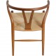 Sæt med 8 Hans Wegner Y-stole CH24 i røget eg