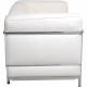 Le Corbusier LC2 2-personers sofa i hvid læder