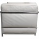 Le Corbusier LC2 2-personers sofa i hvid læder