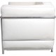 Le Corbusier LC2 2.seater sofa in white leather