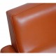 Arne Jacobsen 3-personers 3303 sofa i cognac læder