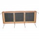 Arne Jacobsen 3-personers 3303 sofa i cognac læder