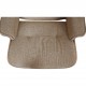 Charles Eames Lounge chair med ottoman i Nubia stof