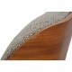 Charles Eames Lounge chair med ottoman i Nubia stof