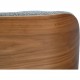 Charles Eames Lounge chair med ottoman i Nubia stof