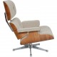 Charles Eames Lounge chair med ottoman i Nubia stof