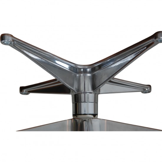 Charles Eames Lounge chair med ottoman i Nubia stof