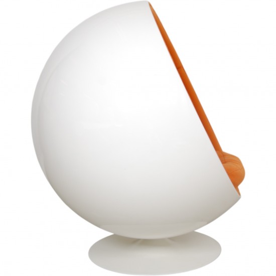 Eero Aarino Ball chair i orange stof