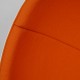 Eero Aarino Ball chair i orange stof
