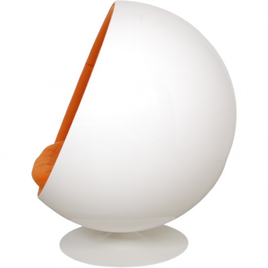 Eero Aarino Ball chair i orange stof