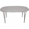 Piet Hein hvid Superellipse spisebord 150x100 2008