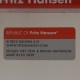 Piet Hein hvid Superellipse spisebord 150x100 2008
