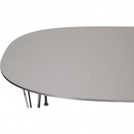 Piet Hein hvid Superellipse spisebord 150x100 2008