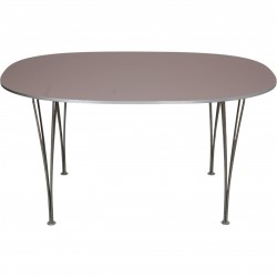 Piet Hein grå Superellipse spisebord 135x90 2018