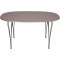Piet Hein grå Superellipse spisebord 135x90 2018