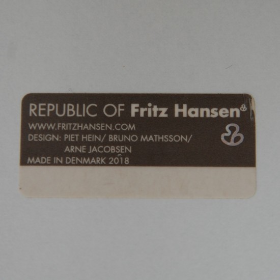 Piet Hein grå Superellipse spisebord 135x90 2018