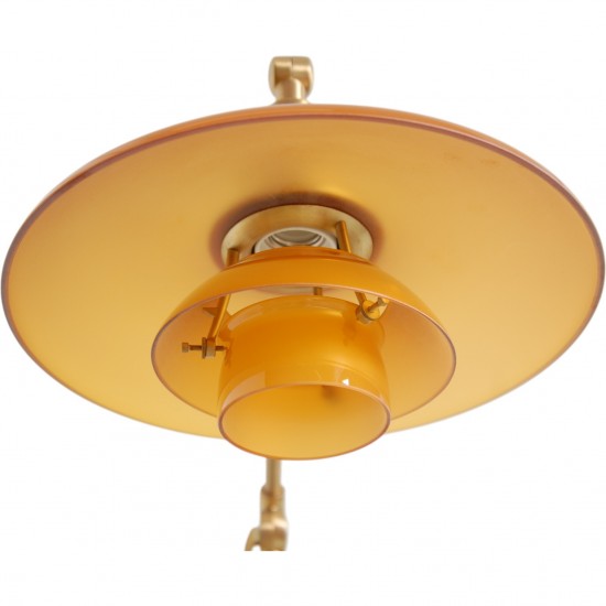 Poul Henningsen messing vandpumpe lampe
