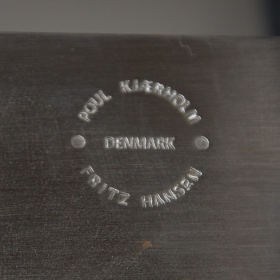 Poul Kjærholm PK-80 Daybed i sort Aura læder