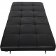 Poul Kjærholm PK-80 Daybed i sort Aura læder
