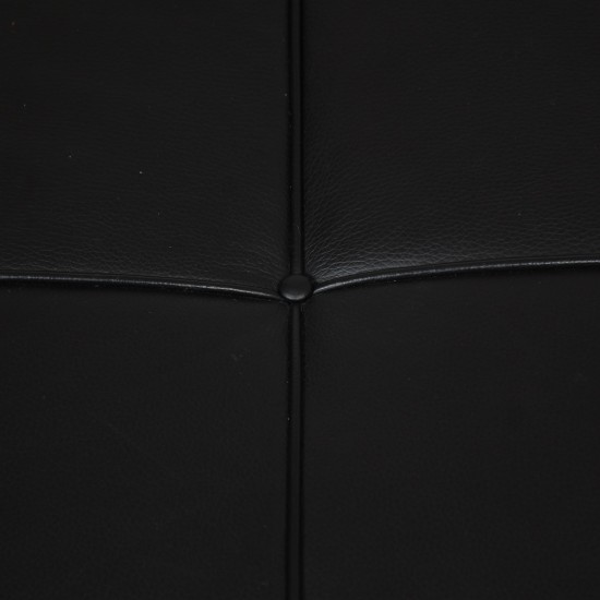 Poul Kjærholm PK-80 Daybed i sort Aura læder