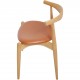 Sæt med 4 Hans Wegner CH20 stole af eg