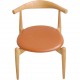 Sæt med 4 Hans Wegner CH20 stole af eg