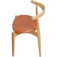 Sæt med 4 Hans Wegner CH20 stole af eg
