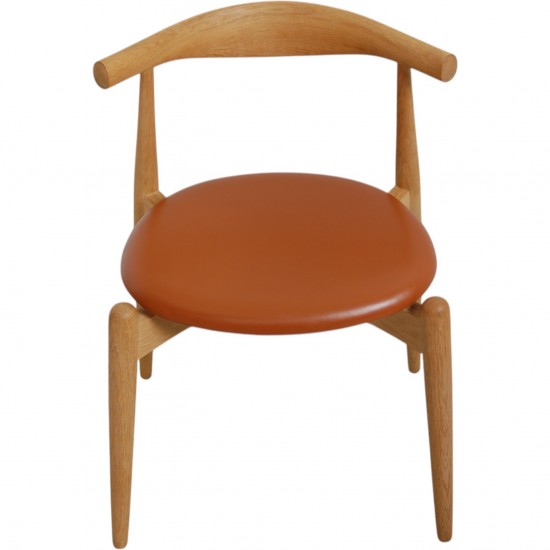 Sæt med 4 Hans Wegner CH20 stole af eg