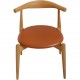 Sæt med 4 Hans Wegner CH20 stole af eg