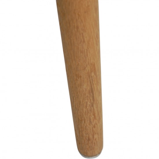 Sæt med 4 Hans Wegner CH20 stole af eg