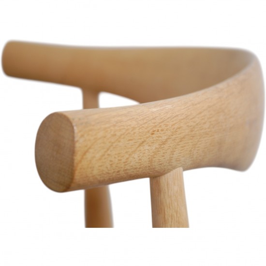 Sæt med 4 Hans Wegner CH20 stole af eg