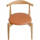 Sæt med 4 Hans Wegner CH20 stole af eg
