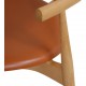 Sæt med 4 Hans Wegner CH20 stole af eg