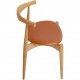 Sæt med 4 Hans Wegner CH20 stole af eg