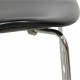 Arne Jacobsen 3208 Lilje stol i sort læder
