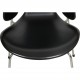 Arne Jacobsen 3208 Lilje stol i sort læder