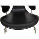 Arne Jacobsen 3208 Lilje stol i sort læder