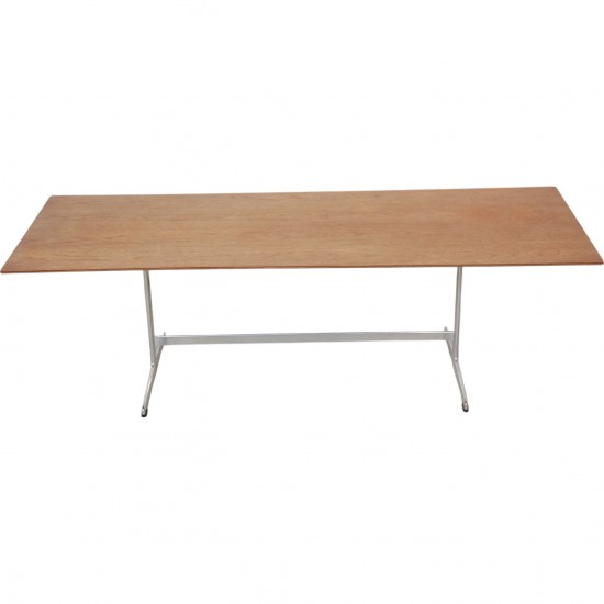 Arne Jacobsen Sofabord af teak 55x150 cm