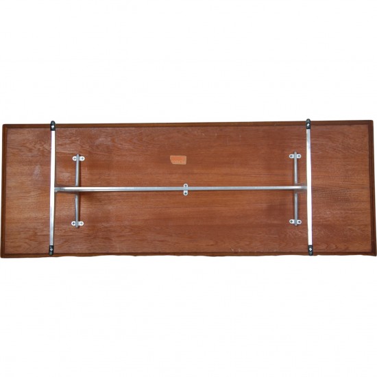 Arne Jacobsen Sofabord af teak 55x150 cm