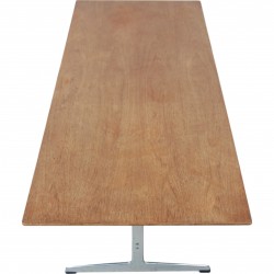 Arne Jacobsen Coffee table of teak 55x150 cm