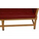 Børge Mogensen tremme sofa i rødt læder