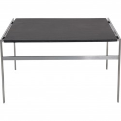 Fabricius and Kastholm Coffe table of black slate 73x77 Cm