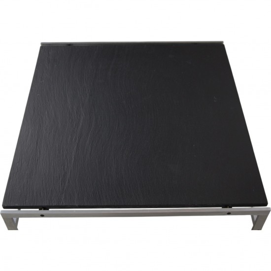 Fabricius og Kastholm Sofabord af sort skifer 73x77 Cm