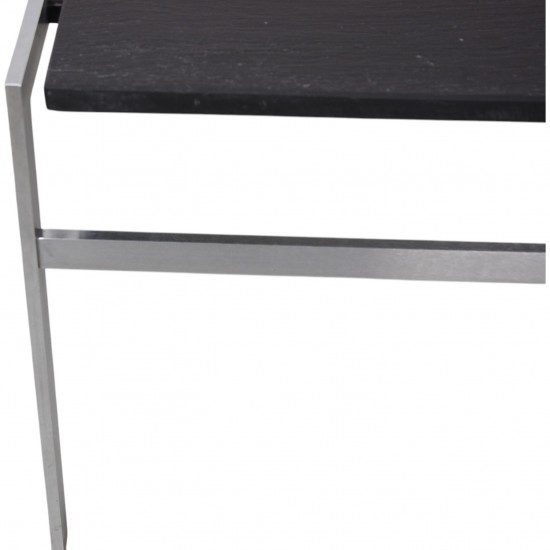Fabricius og Kastholm Sofabord af sort skifer 73x77 Cm