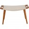 Hans Wegner Bamse skammel af eg