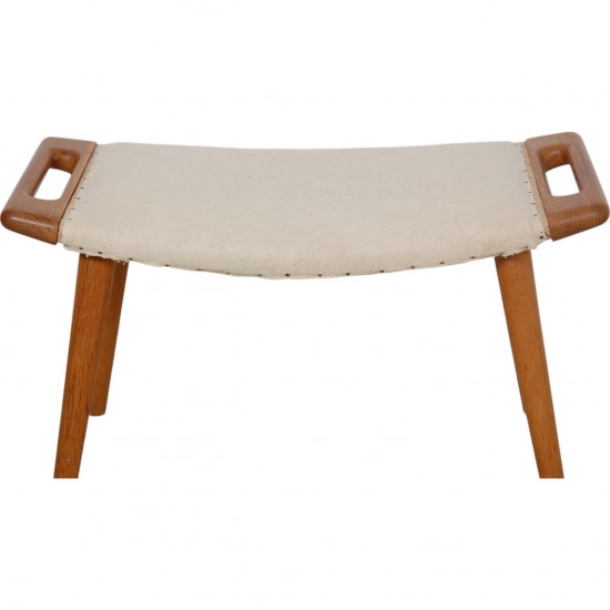 Hans Wegner Bamse skammel af eg