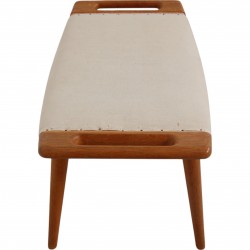 Hans Wegner Papa bear footstool of oak