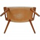 Hans Wegner Bamse skammel af eg